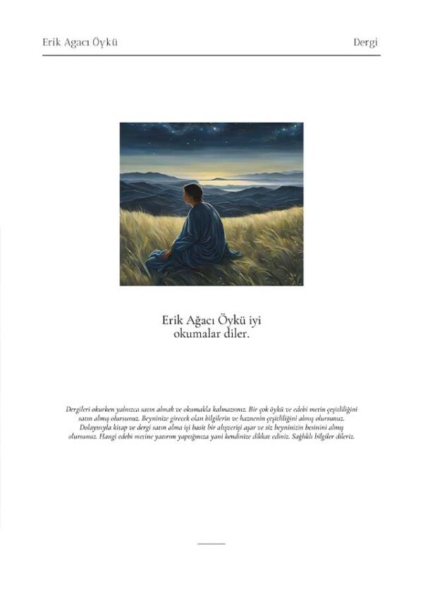 Erik Ağacı Öykü Dergisi (Mart-Nisan 2025 - Sayı 32) - Görsel 2